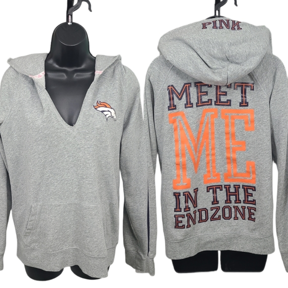 PINK Victoria's Secret Tops - VS PINK Broncos Hoodie
